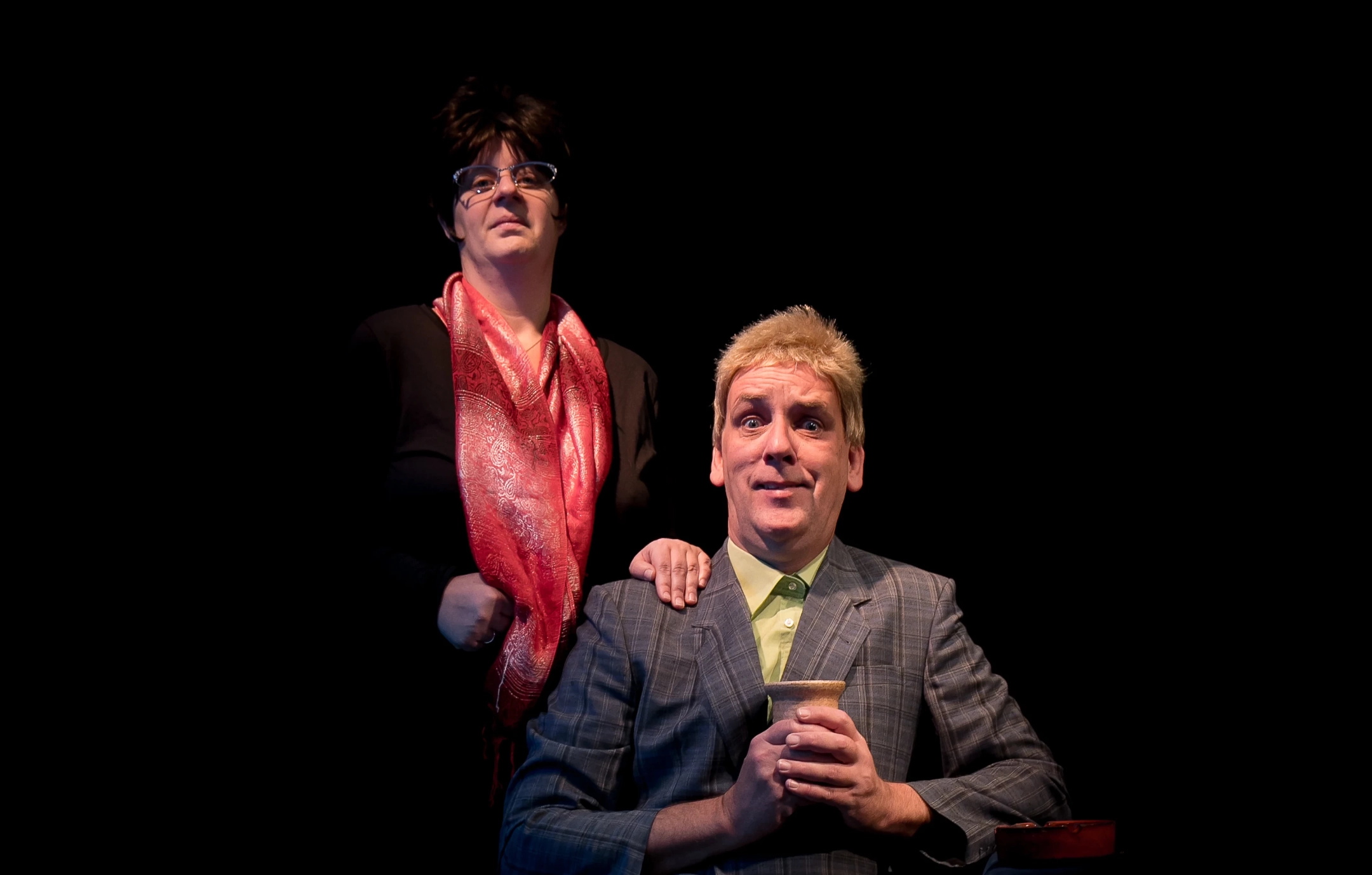 Dûbelportret poster