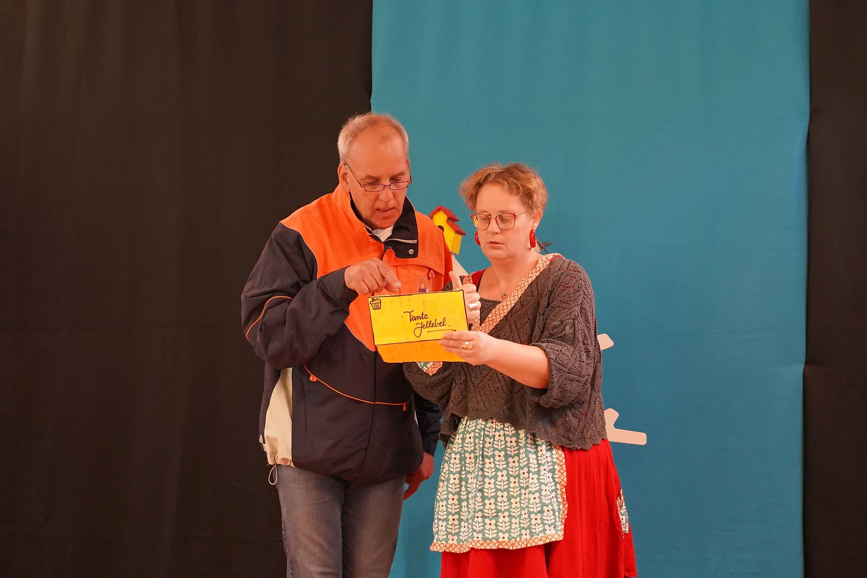 Tante Jellebel en het jubileumfeest poster